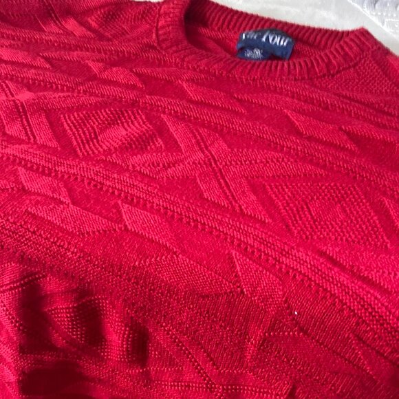 Red CrewNeck Sweater - Picture 3 of 10